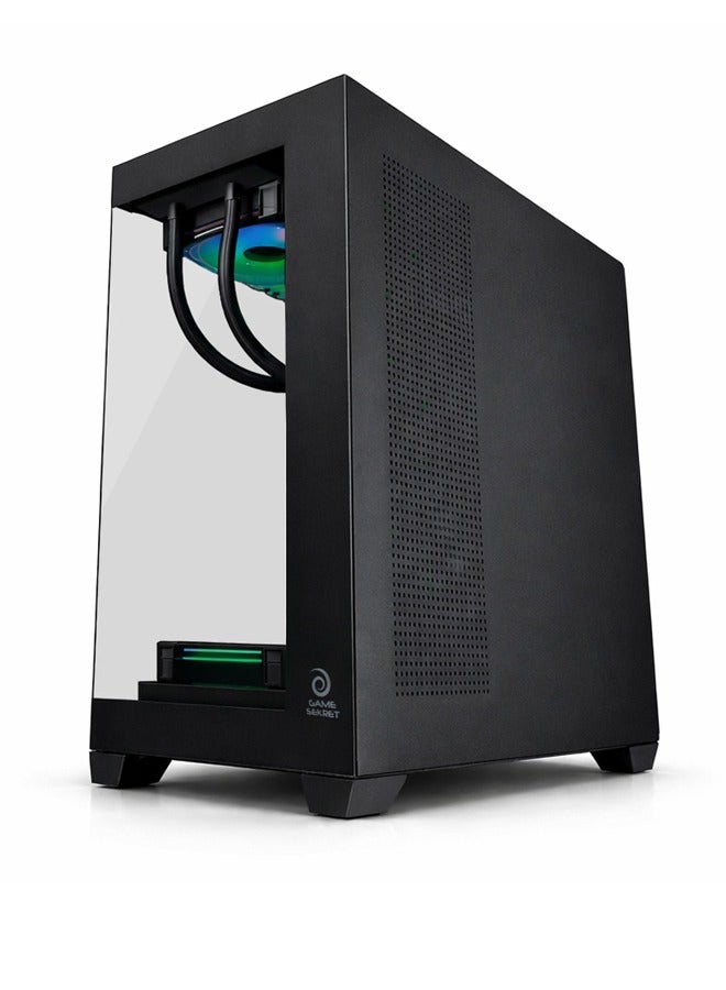 Game Sekret كمبيوتر ألعاب Spectre – معالج Intel Core i7-14700K | بطاقة رسومات GeForce RTX 5070 بسعة 12 جيجابايت | ذاكرة RAM DDR5 بسعة 32 جيجابايت – قرص SSD NVMe بسعة 1 تيرابايت | مبرد سائل 360 مم مزوّد بشاشة LCD – لوحة أم Z790 – مزود طاقة 850 واط بمعيار Gold | WiFi – Bluetooth – نظام Windows 11 Pro | كمبيوتر مكتبي Game Sekret | ضمان لمدة سنة واحدة black - Image 4